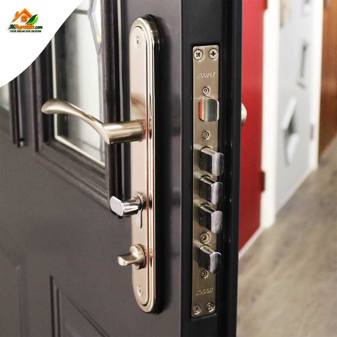 Steel Security Doors (Key Lock)