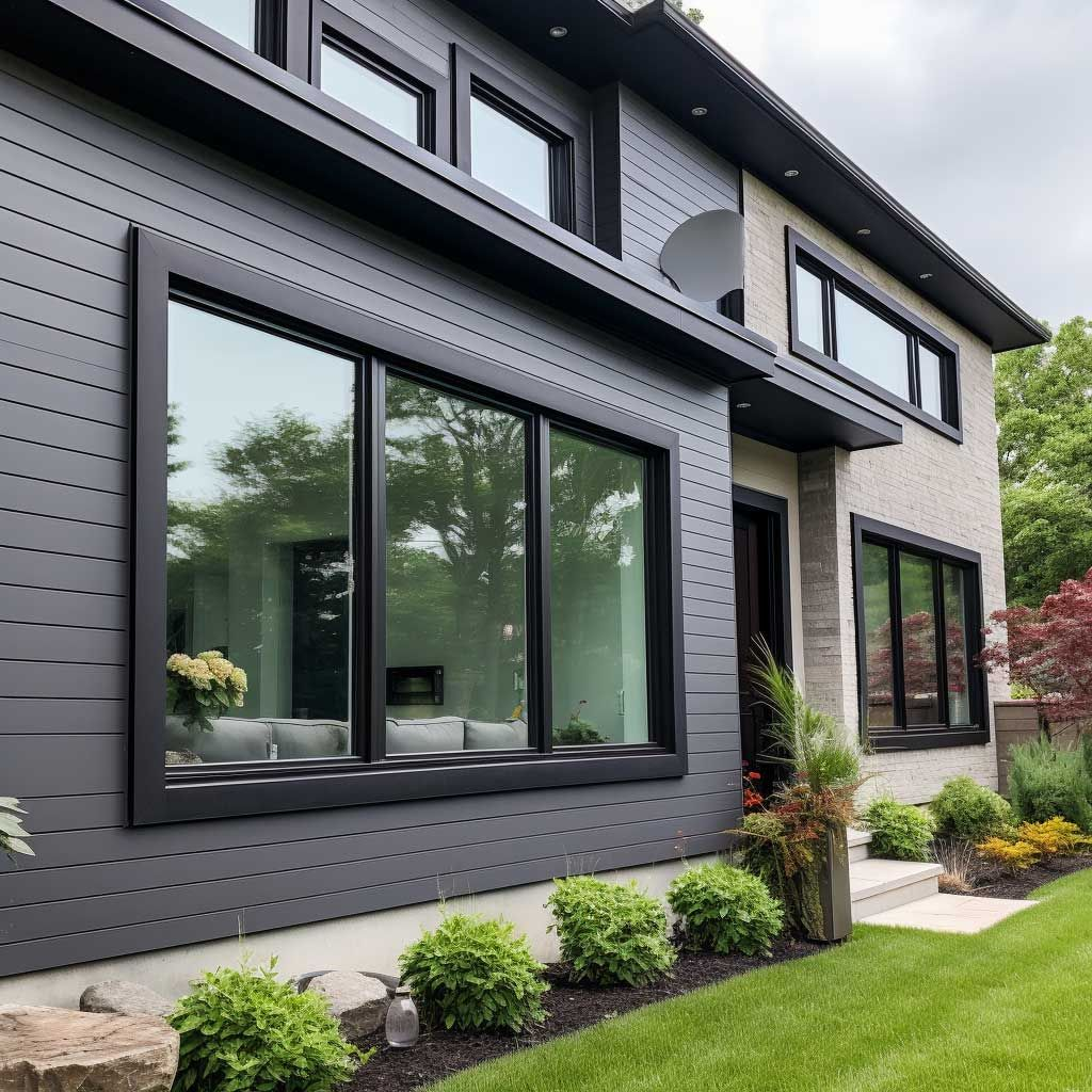 UPVC 6 Panel Window