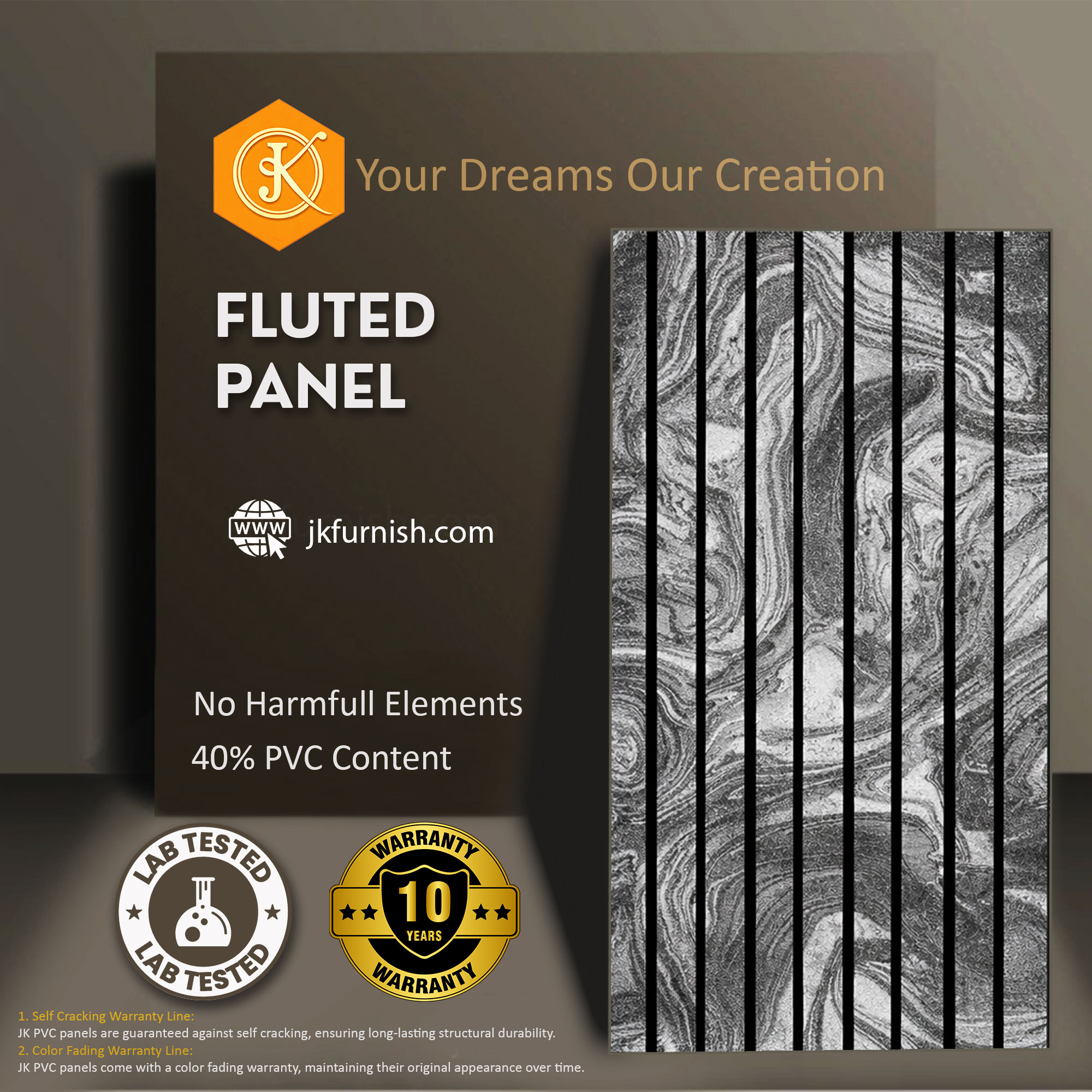 Jk fluted panel