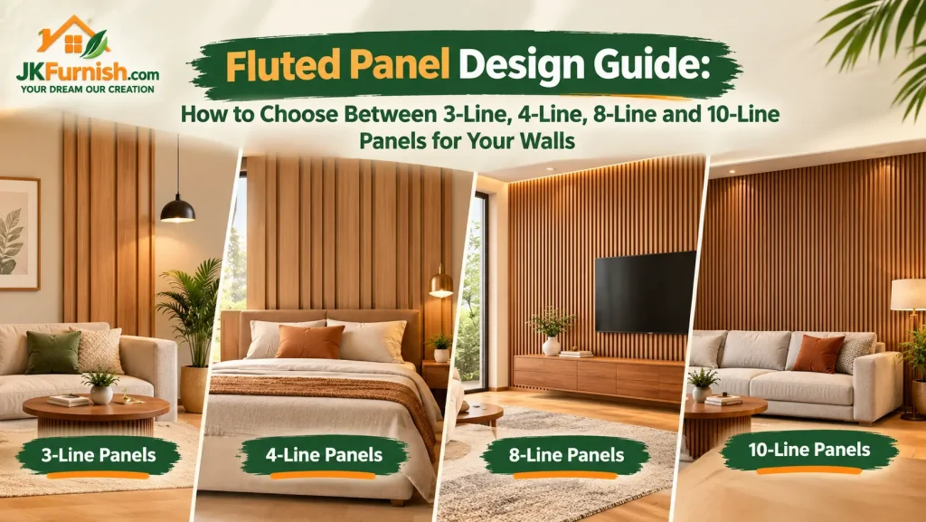 Fluted Panel Design Guide: How to Choose Between 3-Line, 4-Line, 8-Line and 10-Line Panels for Your Walls